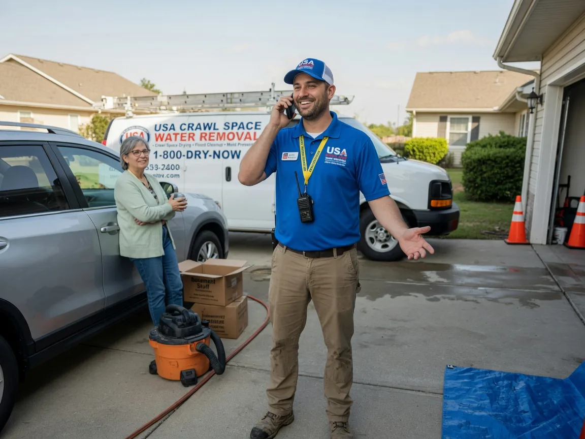 Crawl Space Water Removal Bartow, GA FAQs